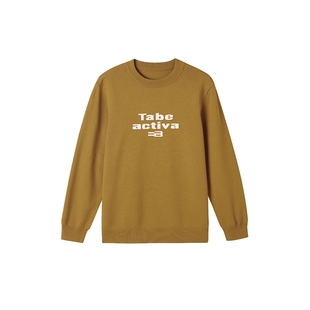 【基础纯色】小猪托尼胖童抗静电毛衣中大童针织衫4级抗起球秋冬