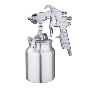 高品质气动油漆喷枪PQ-2家具汽车底漆喷漆枪喷胶枪下壶2.0口径