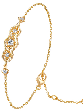 森吾《花漾》轻奢镂雕花瓣手链