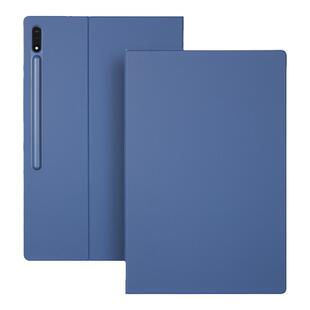 适用于三星TabS10+保护套Galaxy Tab S8磁吸支架S10FE皮套S9Ultra带笔槽S9FE+平板S7+防摔12.4英寸仿皮保护壳
