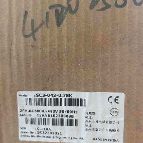 议价士林变频器SC3-043-0.75K/2.2K 380V三相