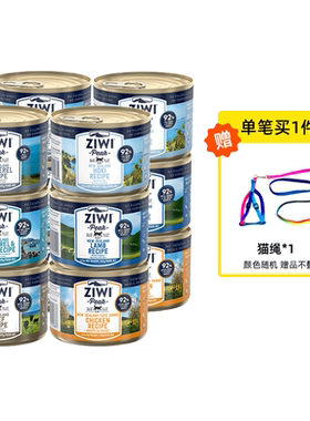 ziwi巅峰营养主食猫罐头185g*12
