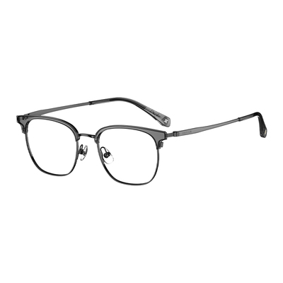 海俪恩眉线框近视眼镜男可配度数大脸显瘦双子座眼镜架女N75032