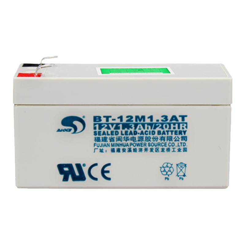 原装赛特蓄电池BT12M1.3AT铅酸电瓶12V1.3Ah卷帘门报警器门禁1.2A