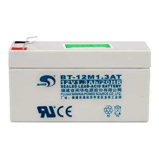 原装赛特蓄电池BT12M1.3AT铅酸电瓶12V1.3Ah卷帘门报警器门禁1.2A