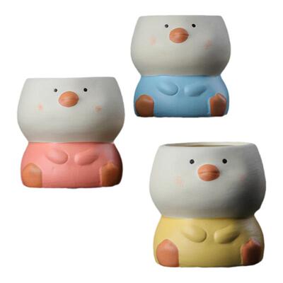 陶瓷卡通可爱创意花盆