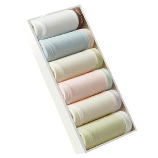 棉次元A类新疆棉内裤女100%纯棉裆抑菌女士透气中腰女生三角裤