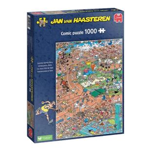 Jumbo荷兰进口益智卡通拼图2024巴黎奥运会德国欧洲杯1000片JVH