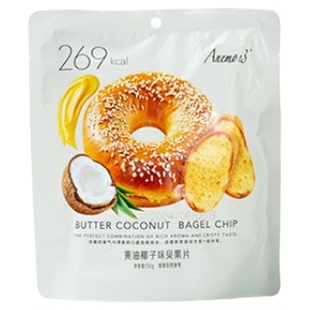 【超值4袋装】Anemon3爱你们蜂蜜黄油味贝果片黄油椰子味面包片
