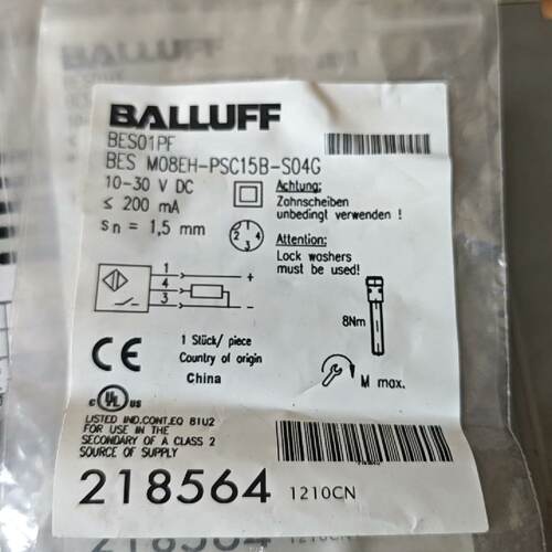 【询价】BALLUFF巴鲁夫电感式传感器BES01PF BES M0适用