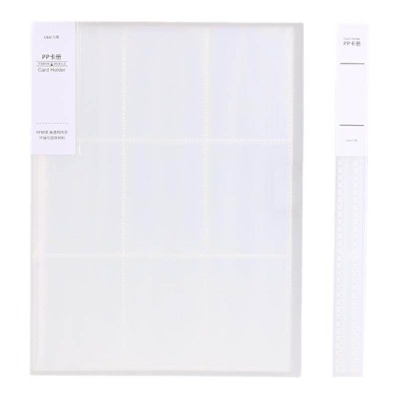 卡册3寸奥特曼卡游卡片pp收集册收纳收藏册九格卡册儿童卡牌明星小卡夹卡套竖版透明卡片册