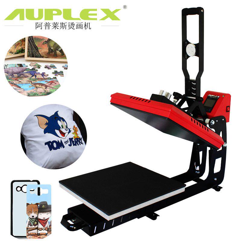 热转印设备手动烫画机平板小型烫钻机印T恤烫印机 自动服装烫印机