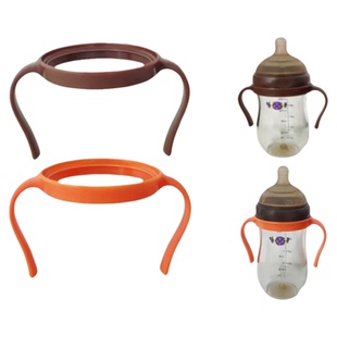 适配世喜百日奶瓶配件玻璃奶瓶手柄保护套学饮鸭嘴奶嘴吸管饮水嘴