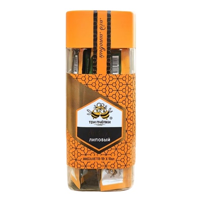 俄罗斯原装进口纯正蜂蜜便携袋装蜜正品礼盒装天然160克旅行条装