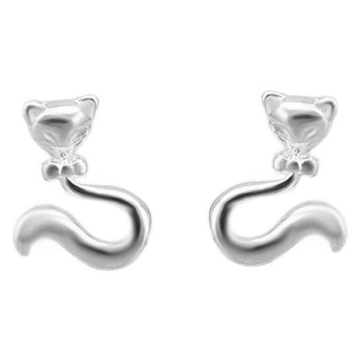 999纯银睡觉不用摘弯钩养耳洞潮