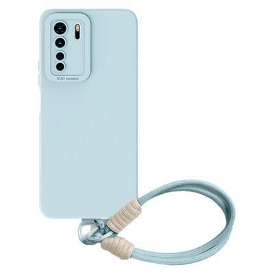 适用华为Nova7se手机壳带挂绳