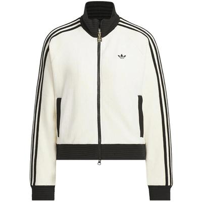 【自营】adidas阿迪达斯三叶草女丝绒立领夹克蛇年限定外套JN0722