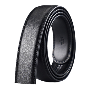 啄木鸟新款男士皮带条不带头真皮带身无头自动扣纯牛皮裤腰带新款