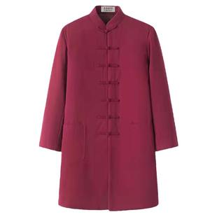 武当秋冬款棉袍保暖道士棉袄武当加棉道士服装男太极服冬季练功服