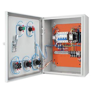 消防排烟风机控制箱2.2KW双电源联动配电箱7.5KW防火卷帘门控制柜