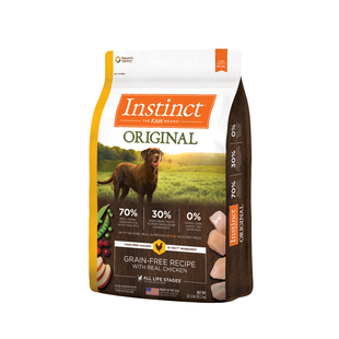 【清仓特价】Instinct天然百利百利无谷鸡肉冻干双拼全犬狗粮大包