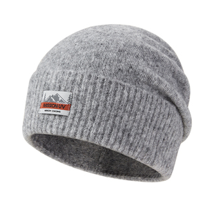 MISSION UV保暖毛线帽加厚针织帽户外百搭冷帽护耳防寒帽子女冬