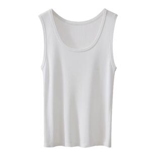 春竹26夏季新品薄款修身百搭无痕内穿背心打底衫女士亲肤针织吊带