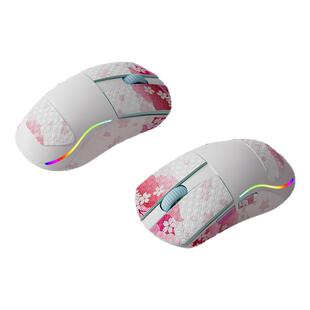 达尔优A950air樱花粉轻量化三模有线无线双1K长续航电竞游戏鼠标
