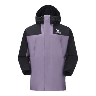 骆驼女装三合一冲锋衣外套新款秋冬抓绒内胆休闲外套旅游登山服