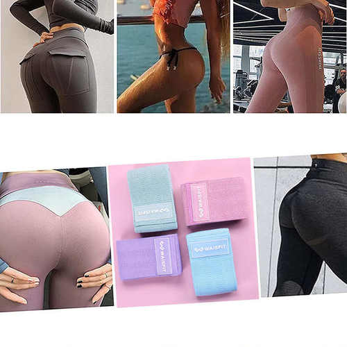 弹力带臀部练臀翘臀阻力带健身女翘臀圈蜜桃臀训练器美臀瑜伽