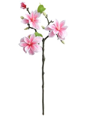 高档玉兰花仿真花客厅餐桌花