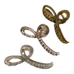 2026新款简约气质抓夹女秋日鲨鱼夹高级感发夹后脑勺百搭头饰发饰