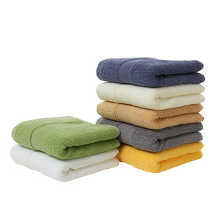 隆利毛巾擦古董壁画同款材质全棉七色断档浴巾方巾柔软精梳毛巾