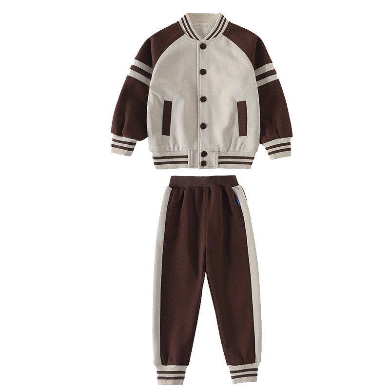 小学生校服春秋款英伦风棒球服
