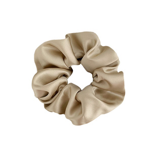 重磅真丝！30姆米肠圈章小蕙同款发圈头饰大肠发绳发饰缎面女头绳