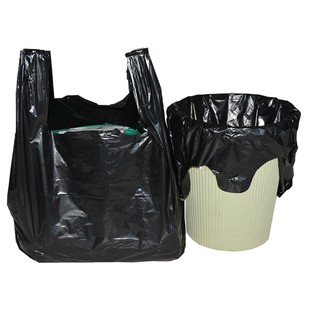 垃圾袋包邮家用厨房加厚中号环保手提式背心塑料垃圾袋商用宿舍用