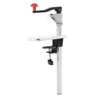 商用台式开罐器大号罐头开罐器不锈钢专用开罐器桌面旋转罐头刀