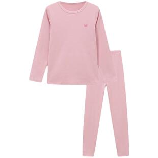 笛莎童装女童内衣套装冬季新款家居女孩宝宝儿童秋衣秋裤迪莎童装