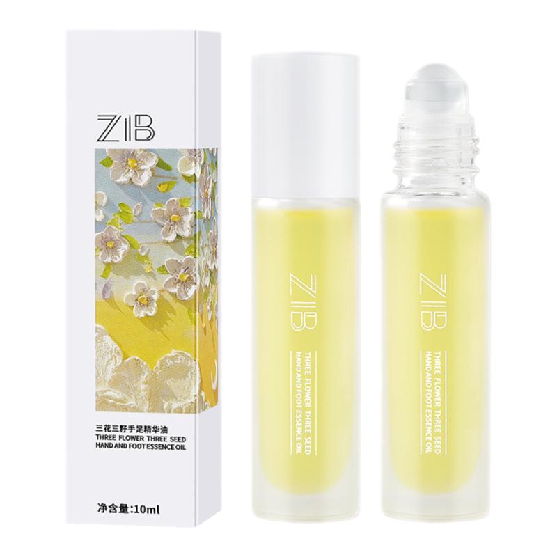 ZIB三花三籽手足精华油补水防干裂护手霜滋润修护SPA手部精粹油