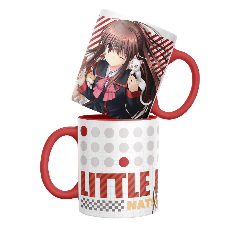 小小克星Little Busters!动漫同人周边枣铃神北小毬陶瓷马克杯子