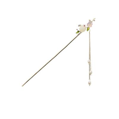 新款百搭高级感兔子发簪头饰