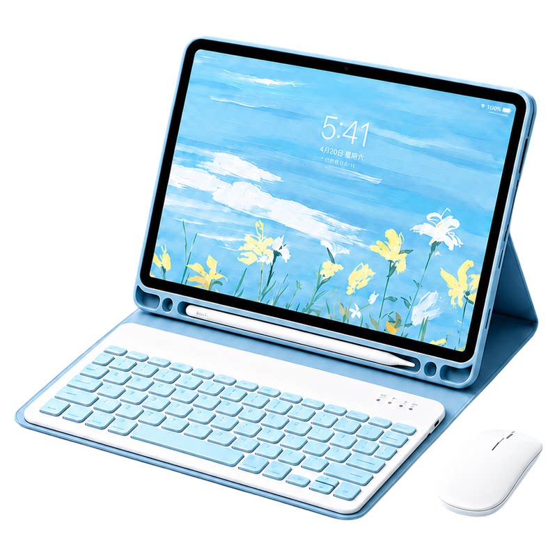 ipadproair键盘套蓝牙键盘鼠标