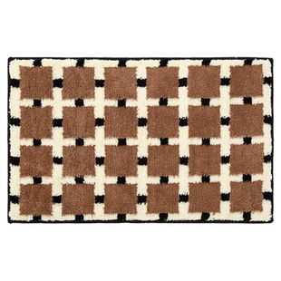 中古风浴室地垫加厚吸水垫2026新款家用脚垫卫生间防滑垫地毯卫浴