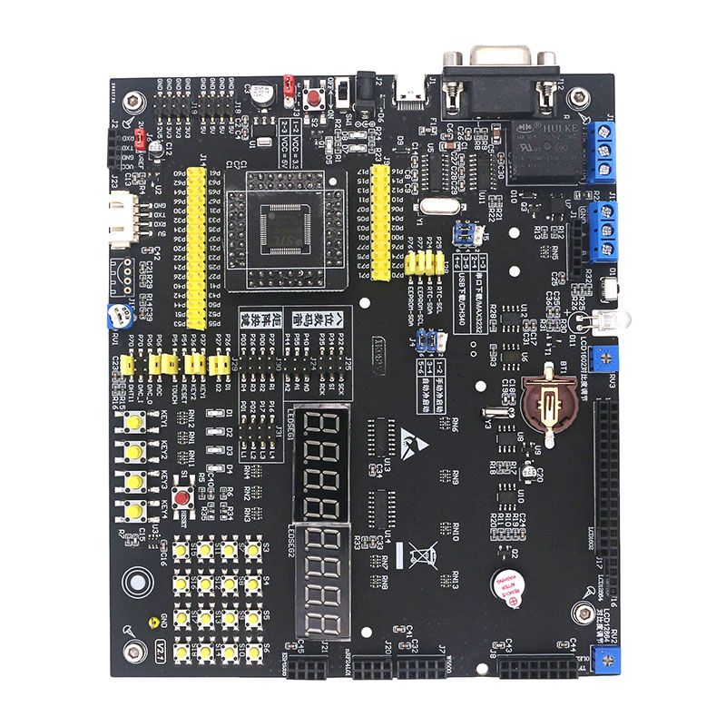 STC8A8K64S4A12开发板STC8学习系统板大赛物联网例程源码51单片机