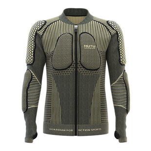 MUTU木途儿童滑雪护具单板护臀护膝装备滑冰防摔屁股垫护甲衣套装