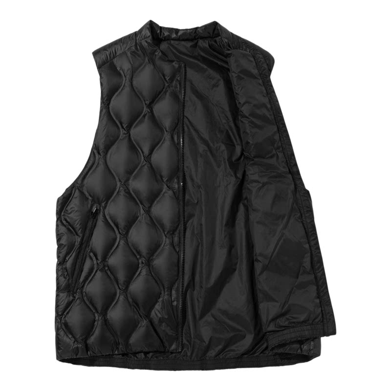 军哥防风羽绒马甲男防泼水羽绒服