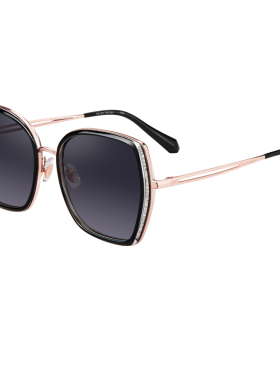 圆脸时尚风百搭大框太阳镜