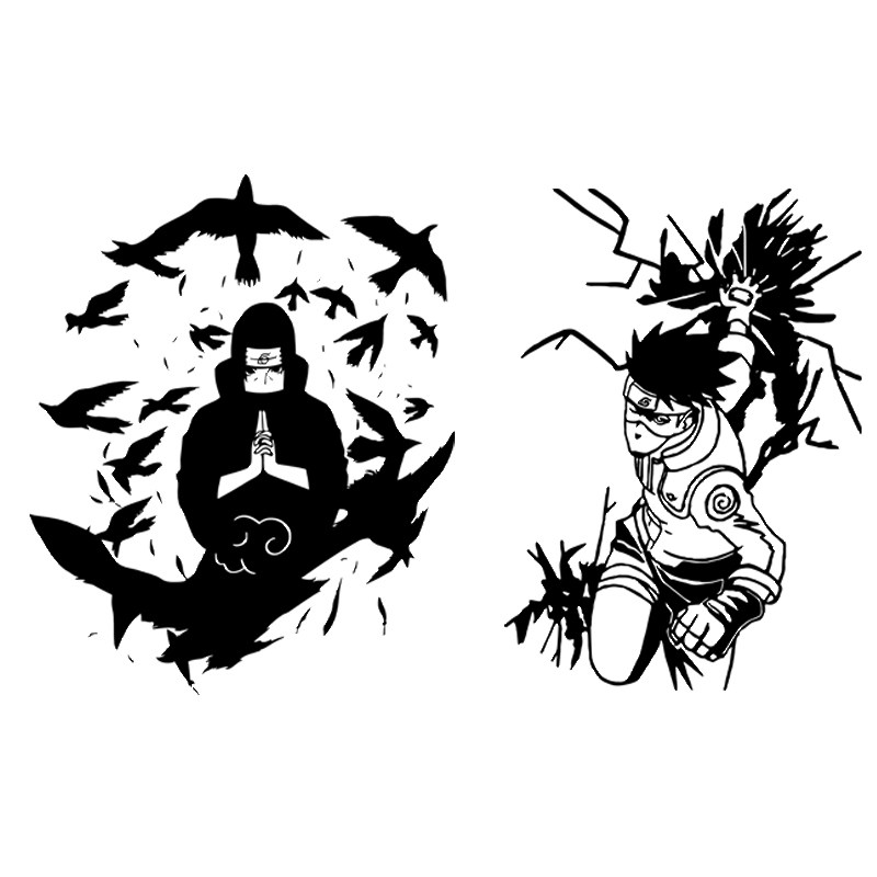 火影忍者鸣人佐助卡卡西贴纸海报