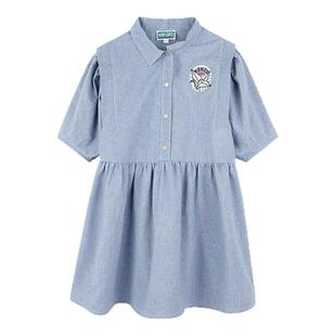 【2025春夏新品】KENZO KIDS童装女童休闲连衣裙K61011
