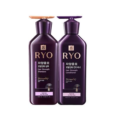 RYO紫吕洗发水护发素强韧400ml